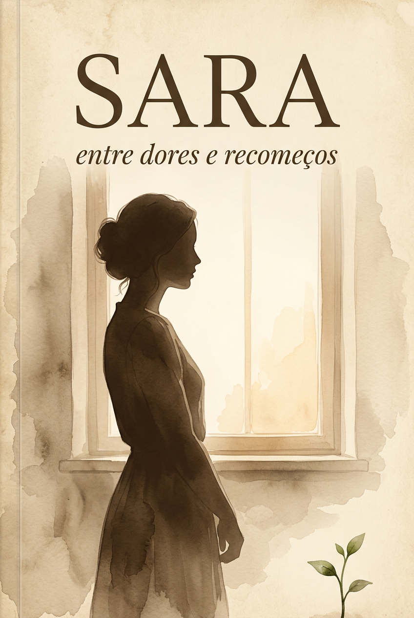 Capa do livro Sara: entre dores e recomeços, de Fabricia Antunes de Souza