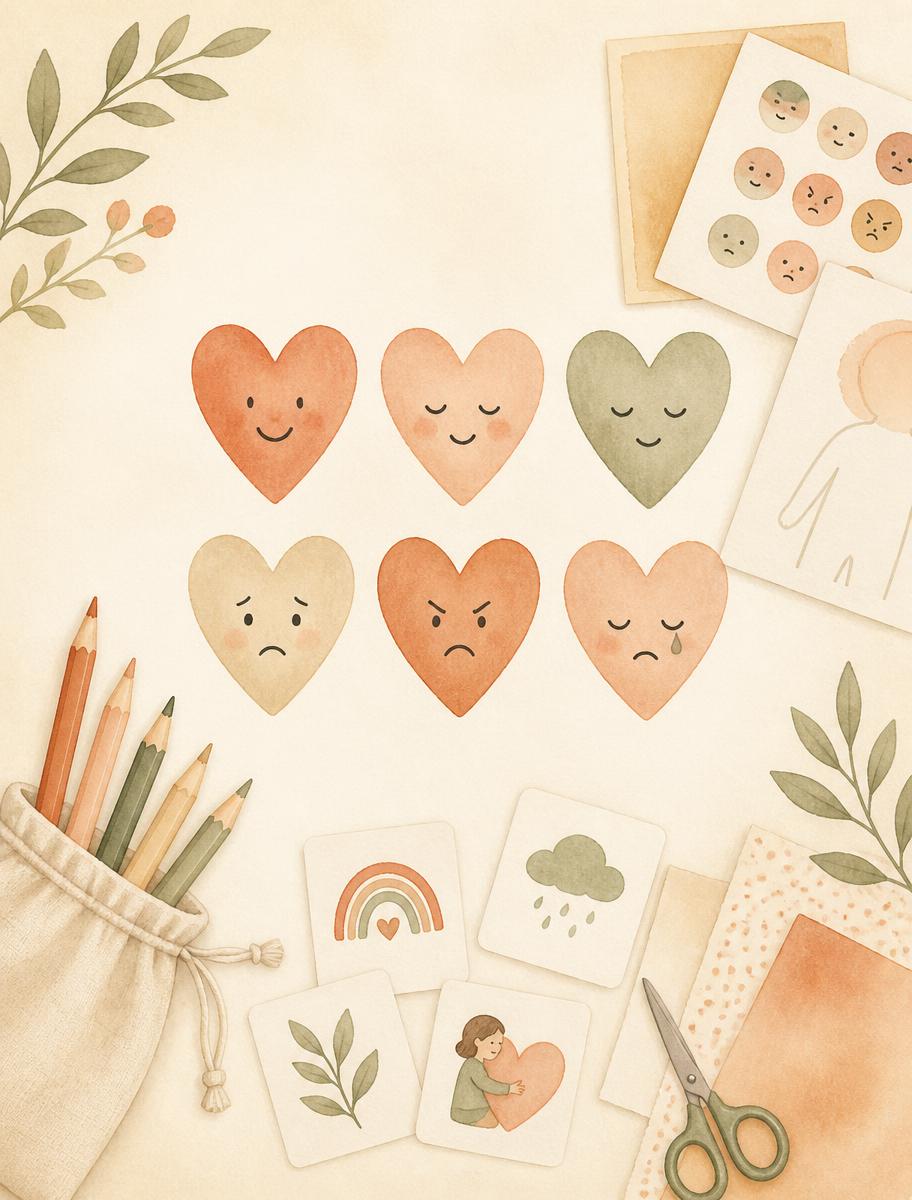 Capa do material Explorando os Sentimentos, de Fabricia Antunes de Souza